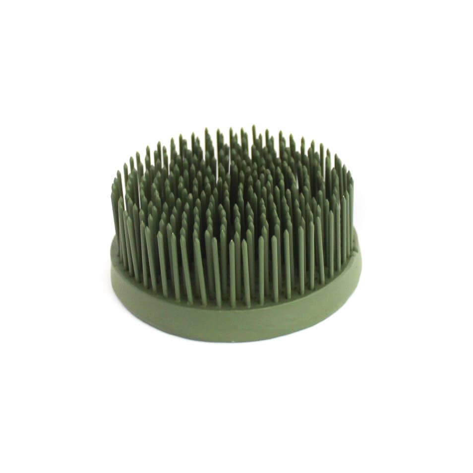 Painted Round Pin Holder Flower Frog