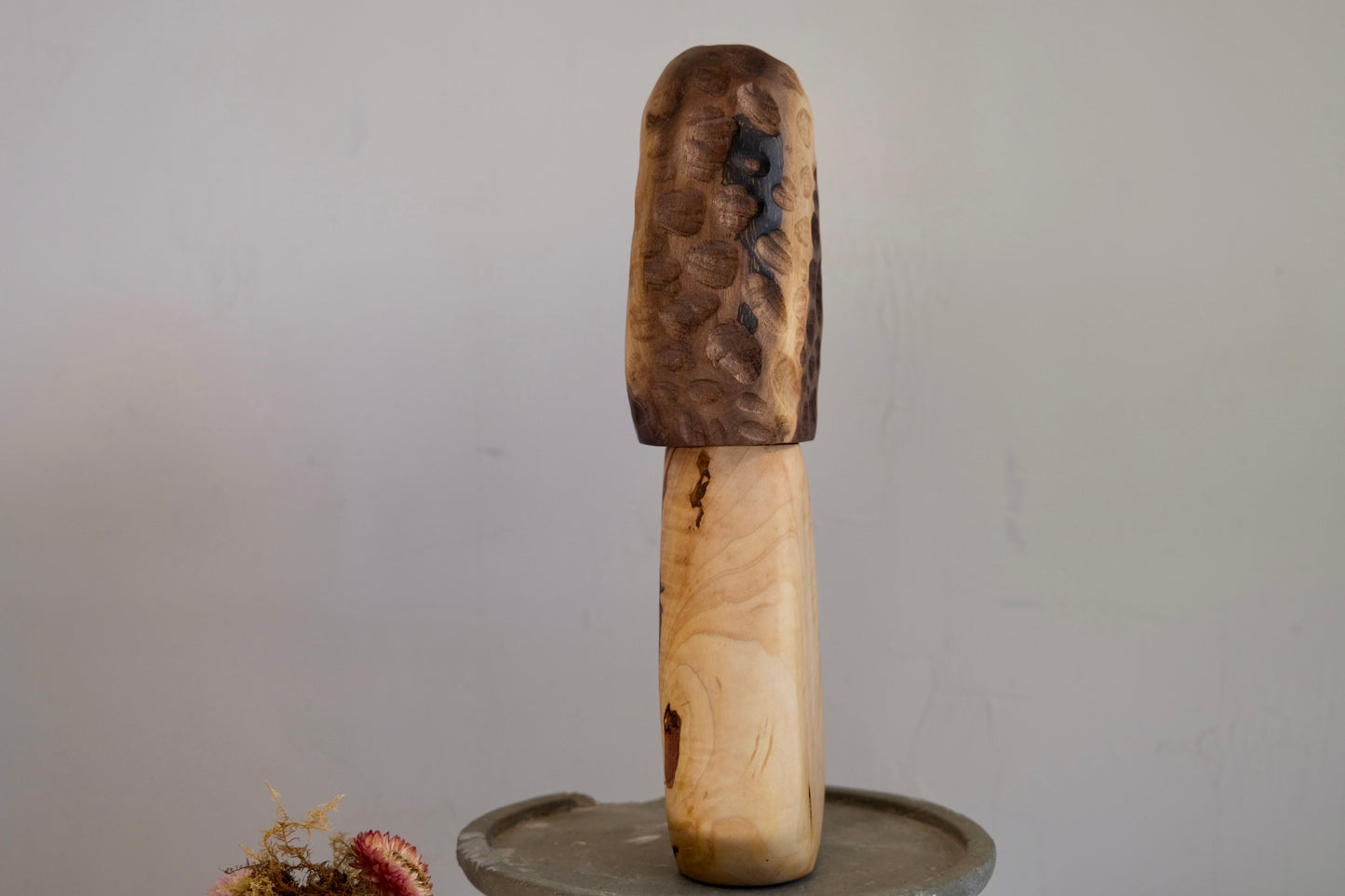 Morel mushroom spice grinder