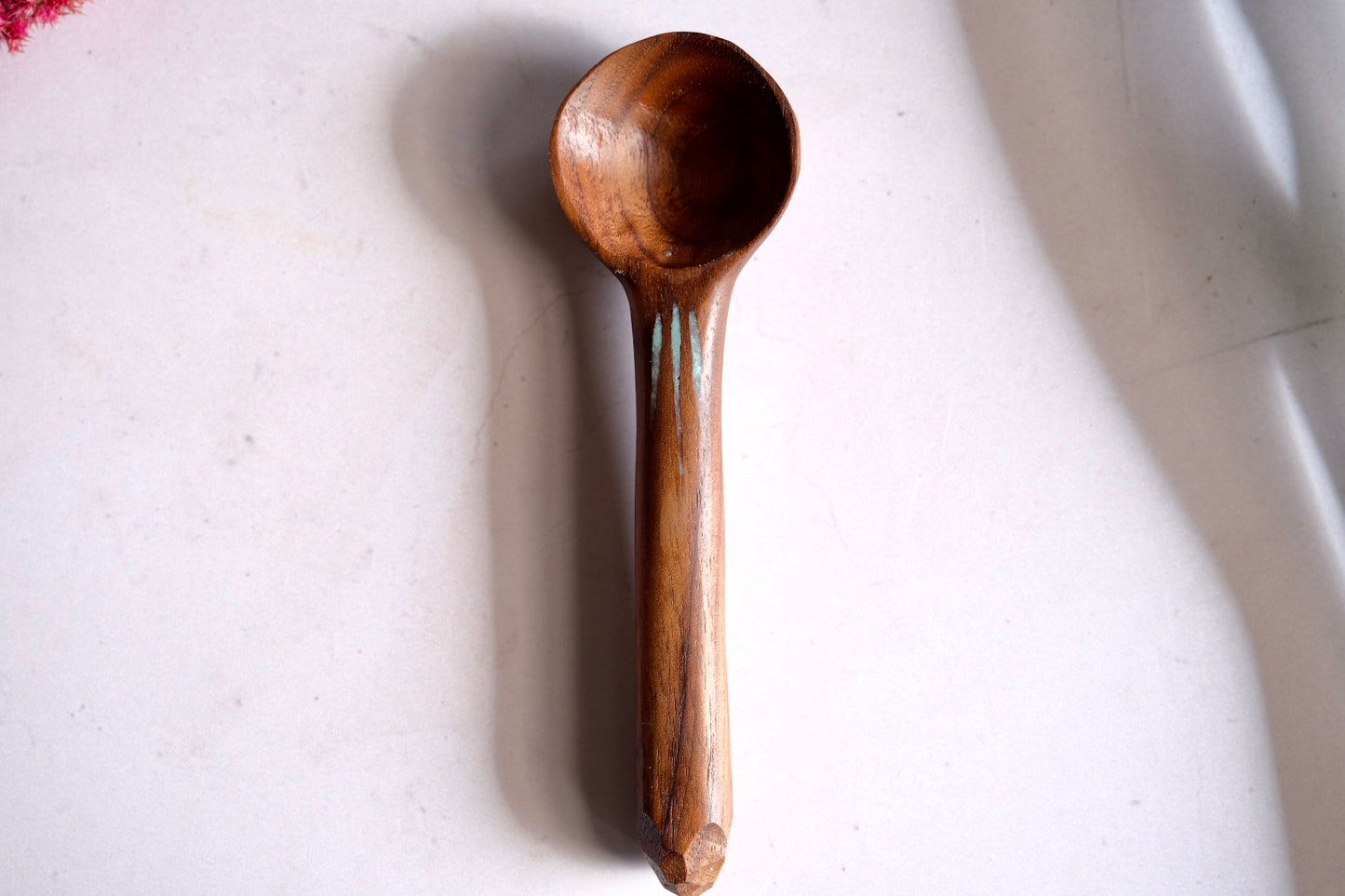 Walnut rays spice spoon