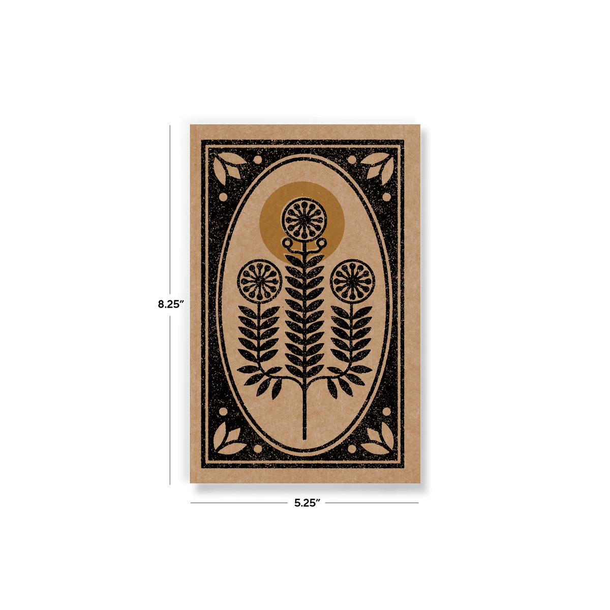 Plants Kraft Layflat Notebook | KLC803KL