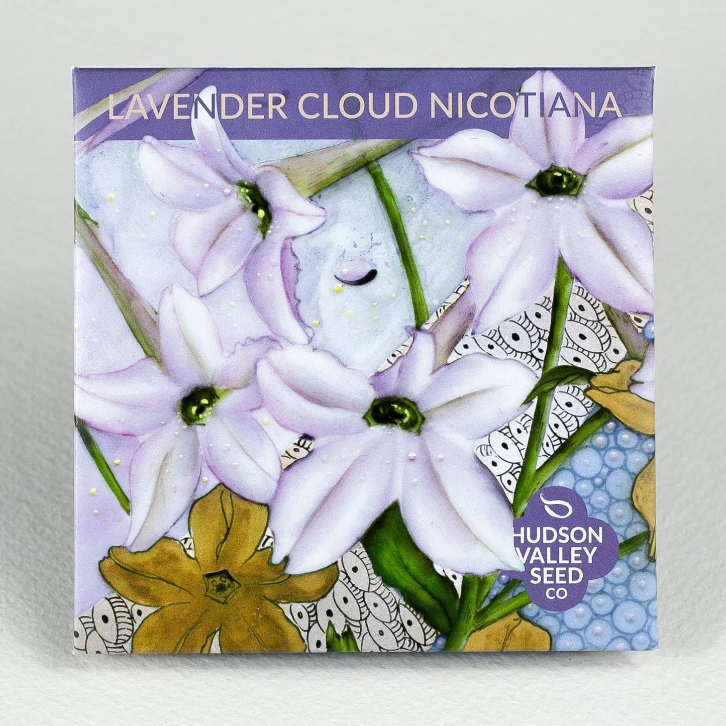 Lavender Cloud Nicotiana Flower