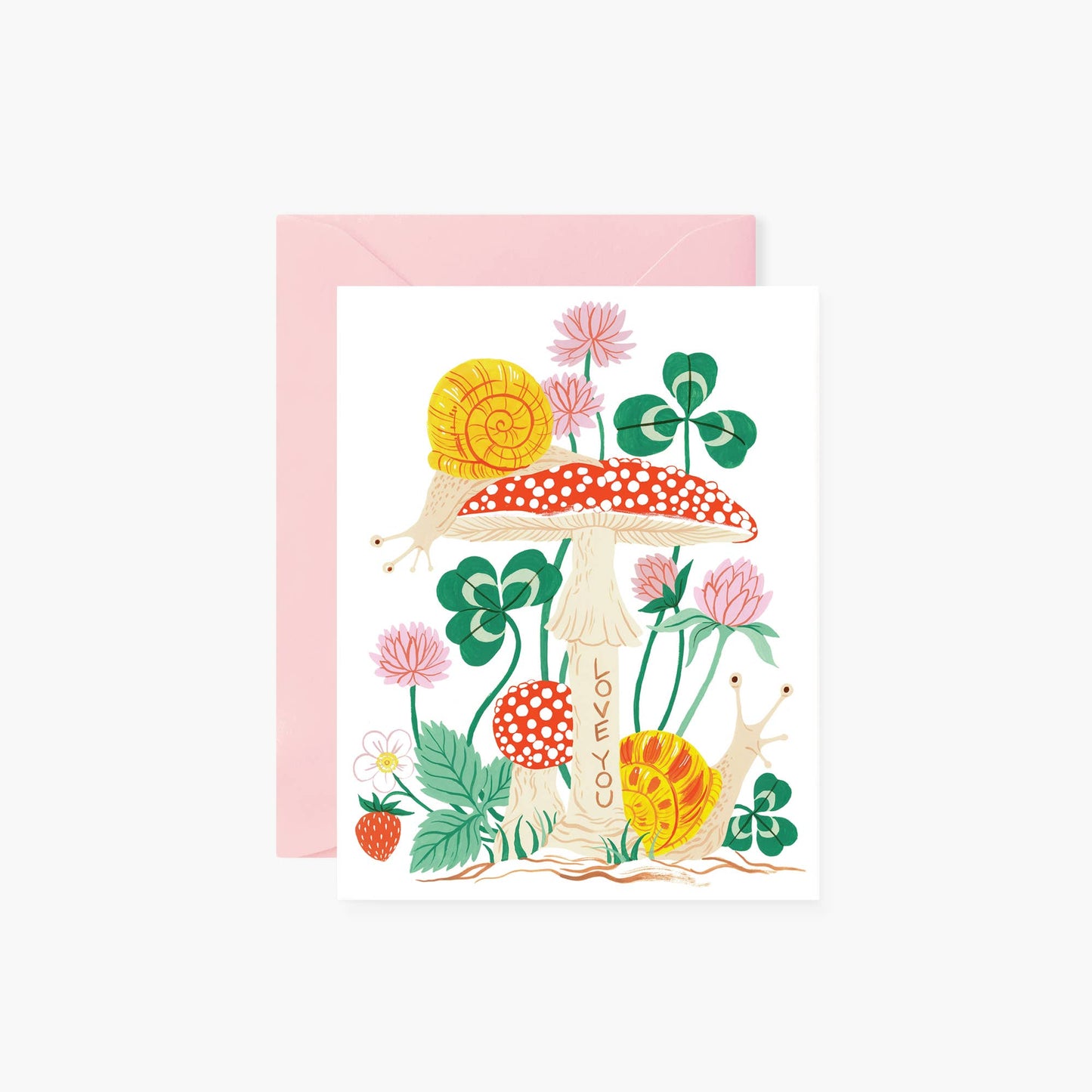 SNAILS, LOVE YOU | Valentine's Day greeting card
