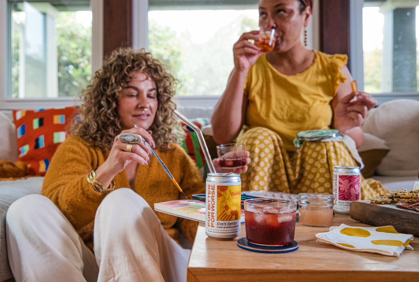 Eva's Spritz 6.7oz can mocktail, non-alcoholic, Dry January