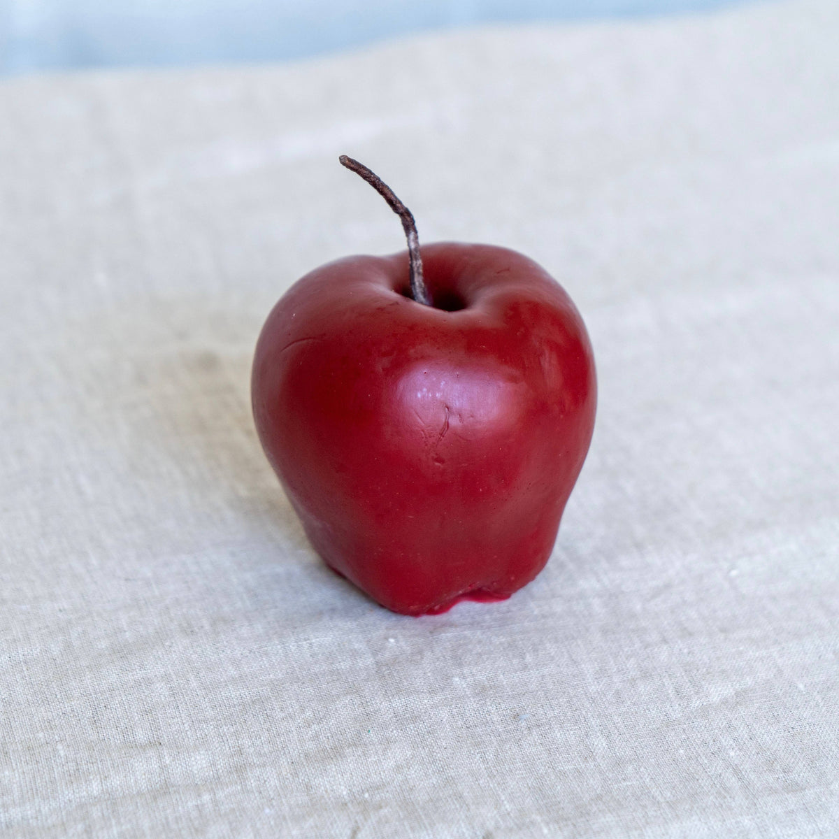 Red Apple Beeswax Candle