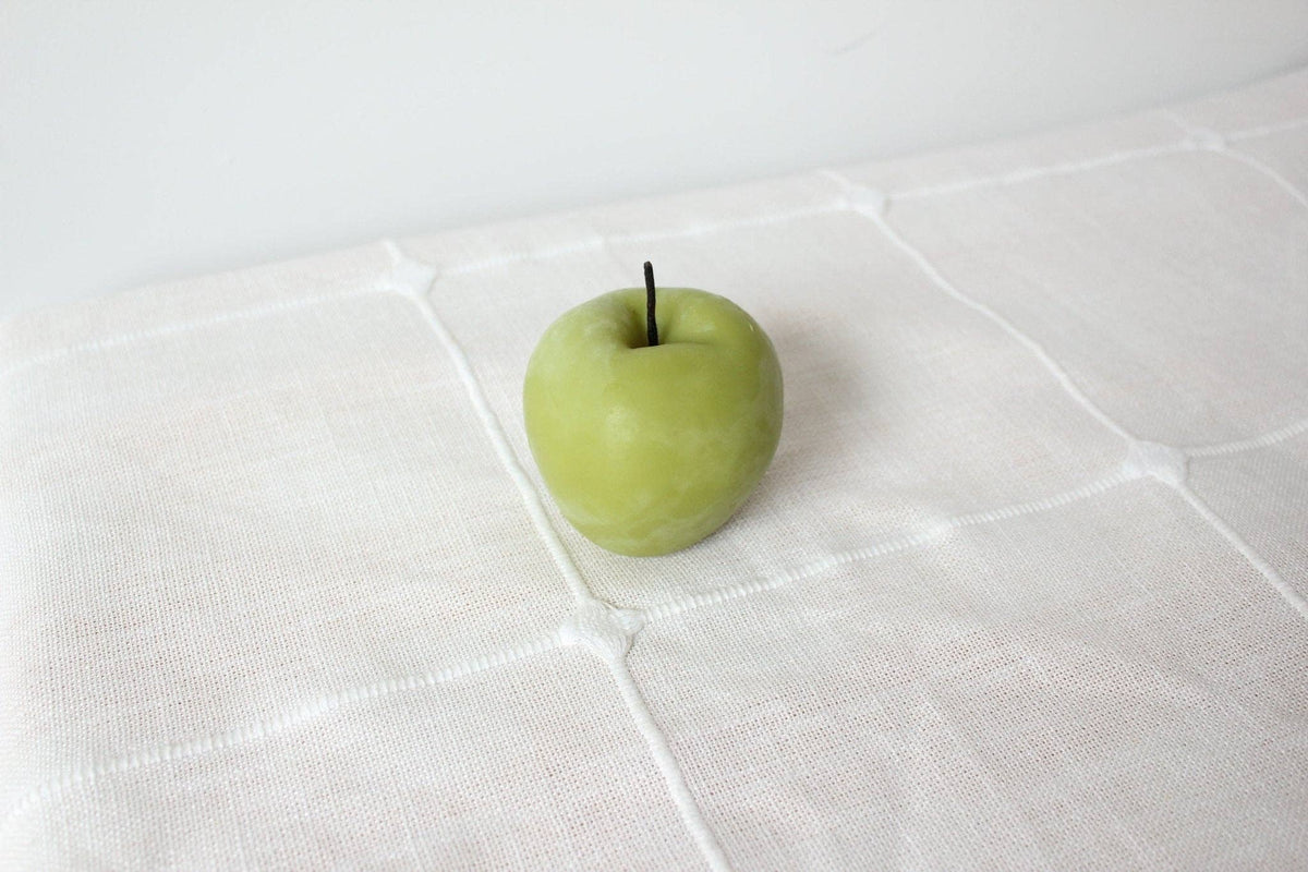 Green Apple Beeswax Candle
