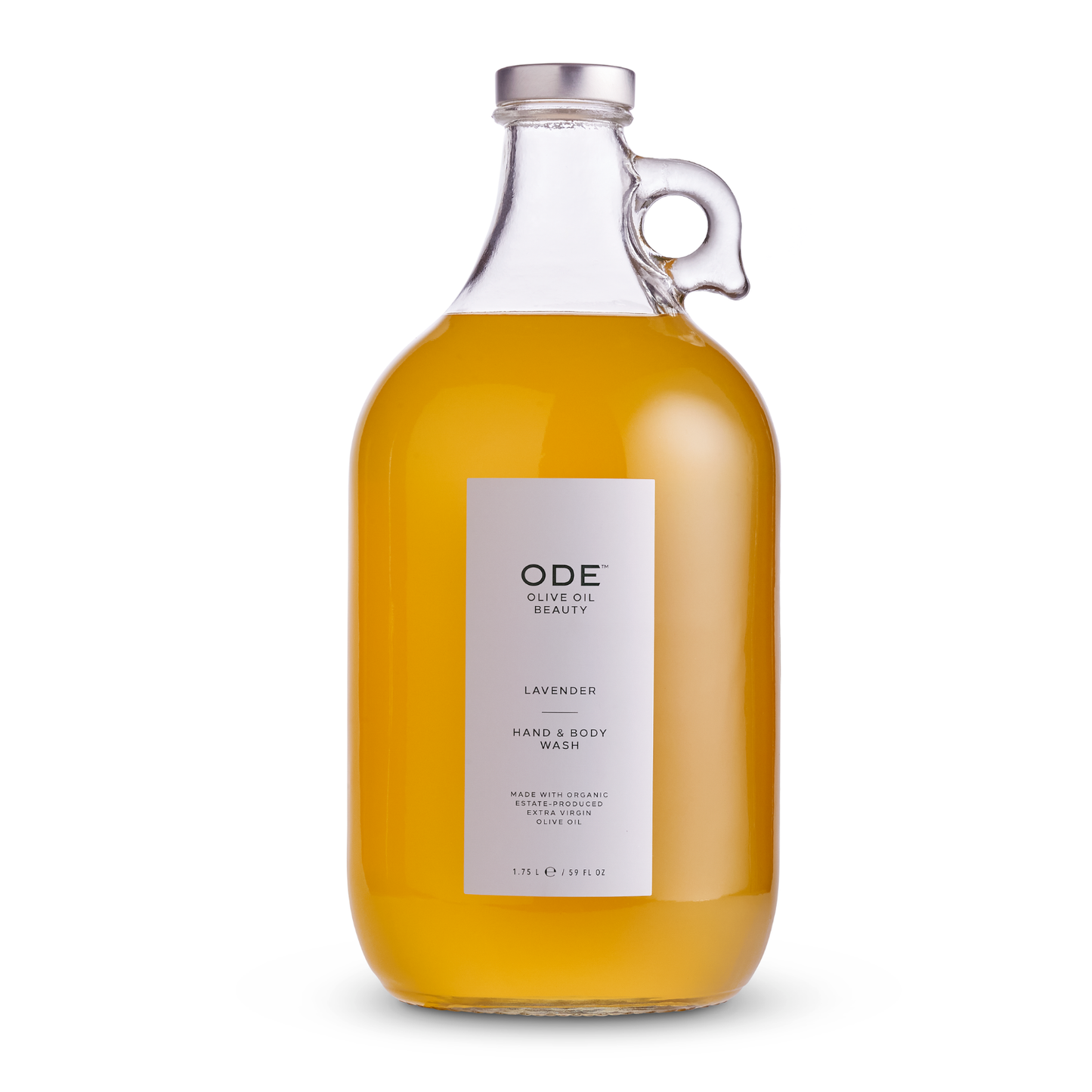 ODE Olive Oil Beauty Hand & Body Wash Growler - LAVENDER