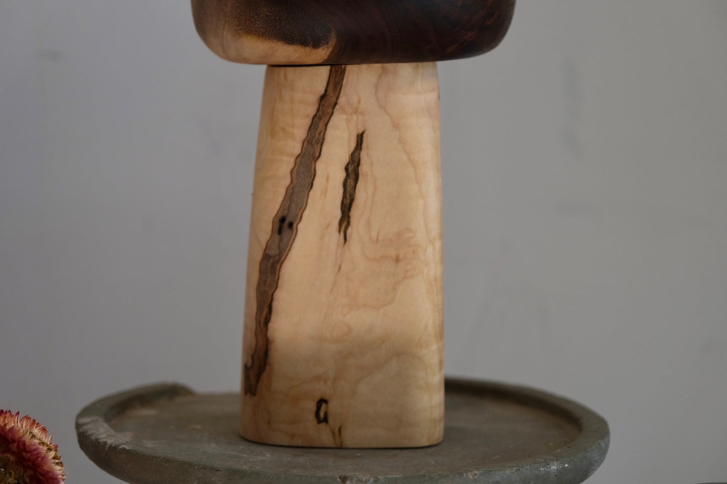 Sculptural spice grinder