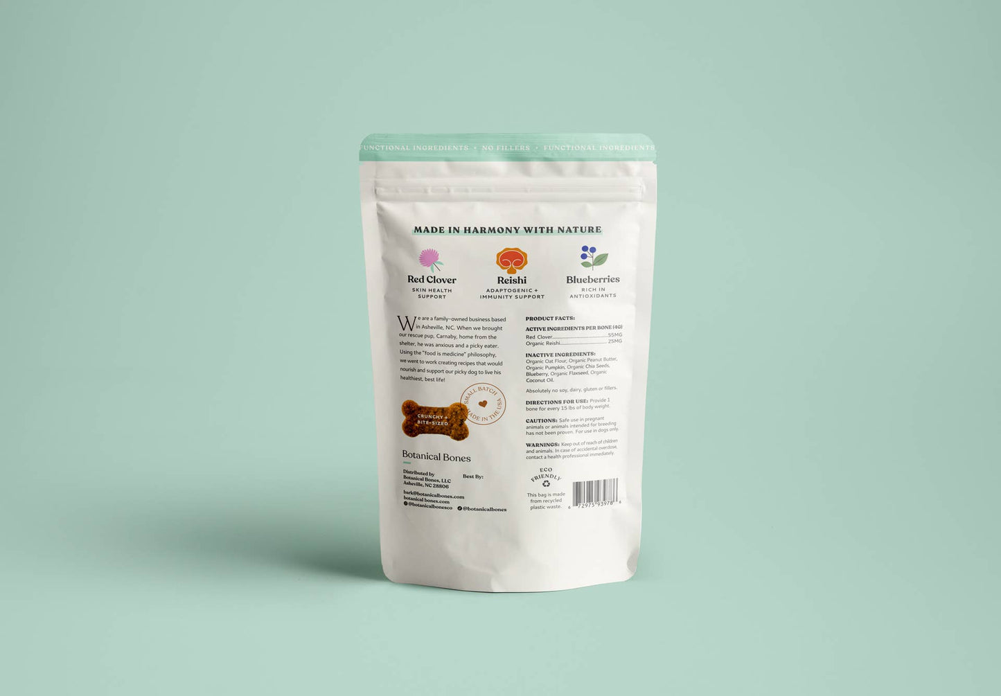Flower Power Cookies - All Natural, Organic Dog Treats,