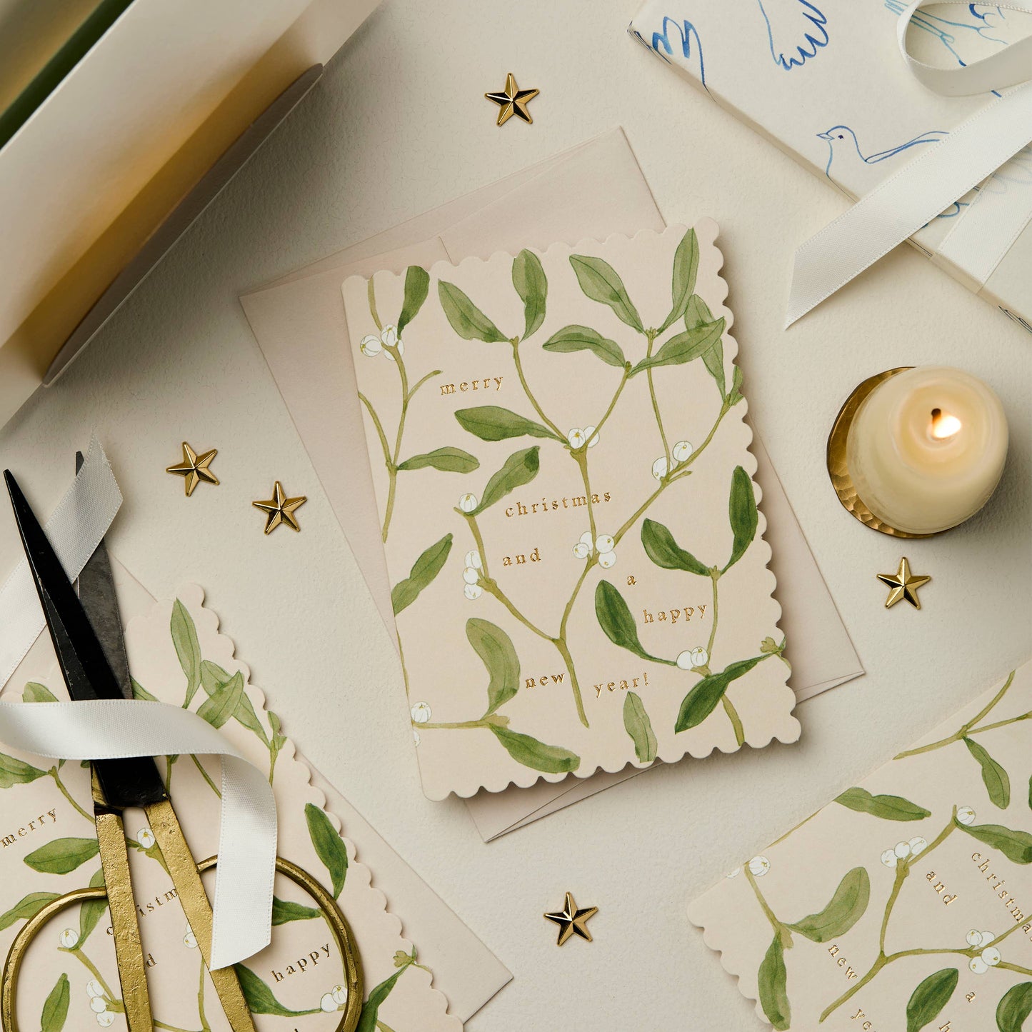 Mistletoe 'Merry Christmas'