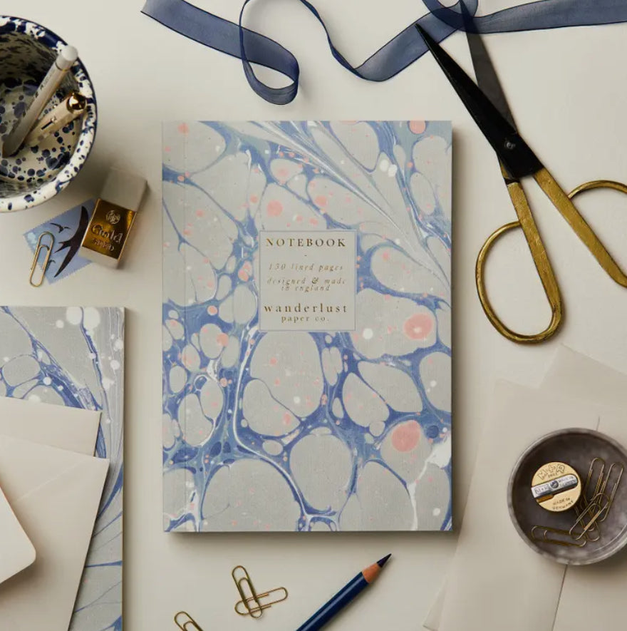 Marble notebook: blank