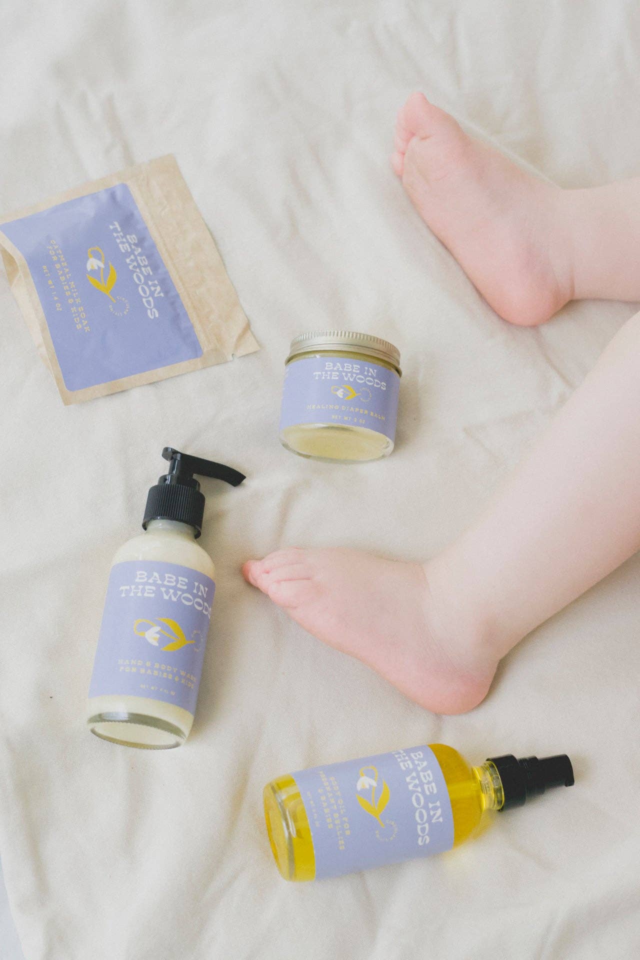 Babe in the Woods Hand & Body Wash, Shea Butter & Calendula