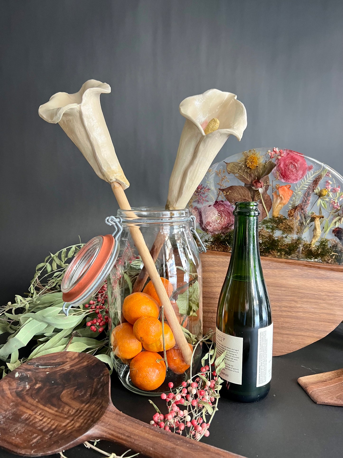 Calla lily flute l set