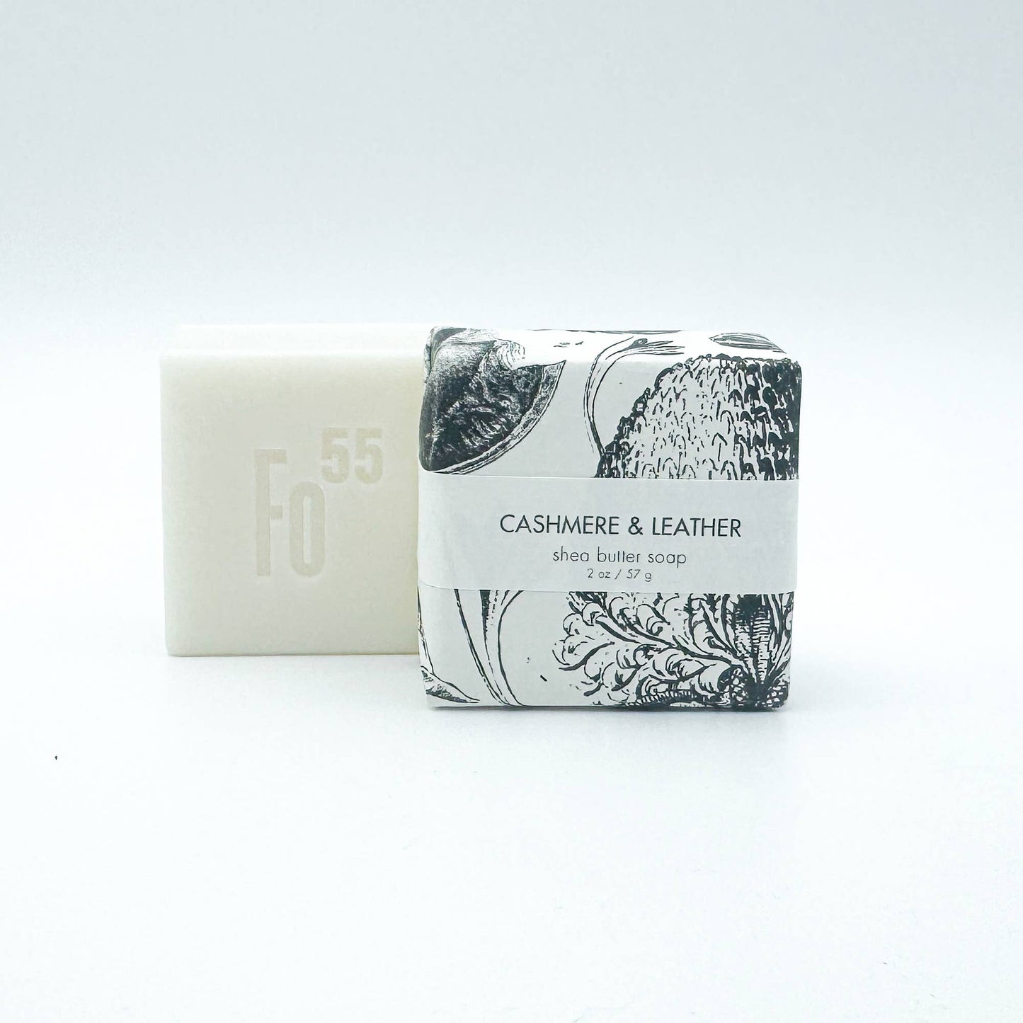 NEW Cashmere & Leather Shea Butter Soap - Petite Bar