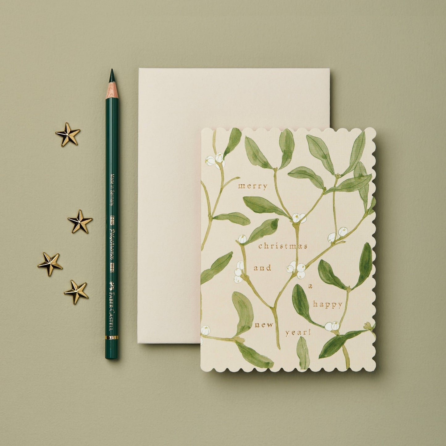 Mistletoe 'Merry Christmas'