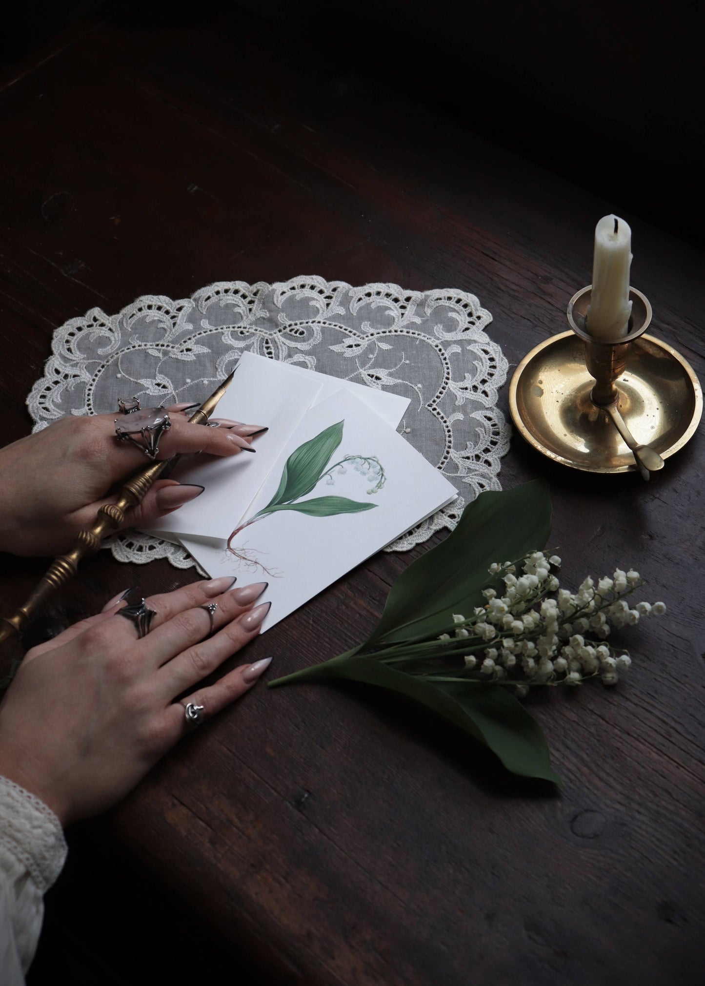 Lily of the Valley Poison Greeting Card