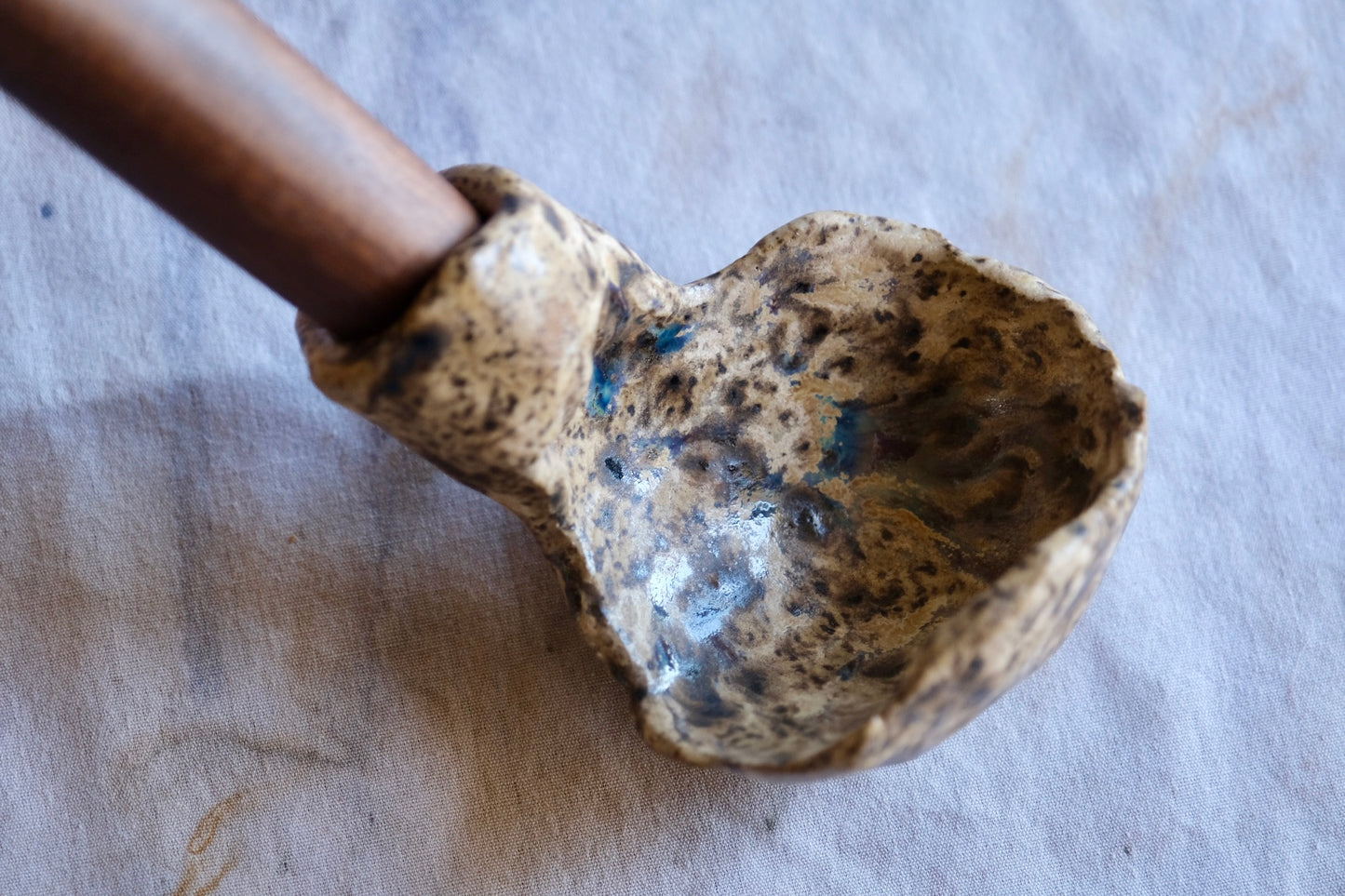 Clay l wood ladle