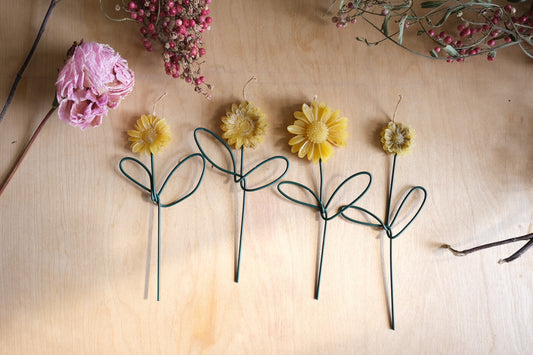 Flower candles