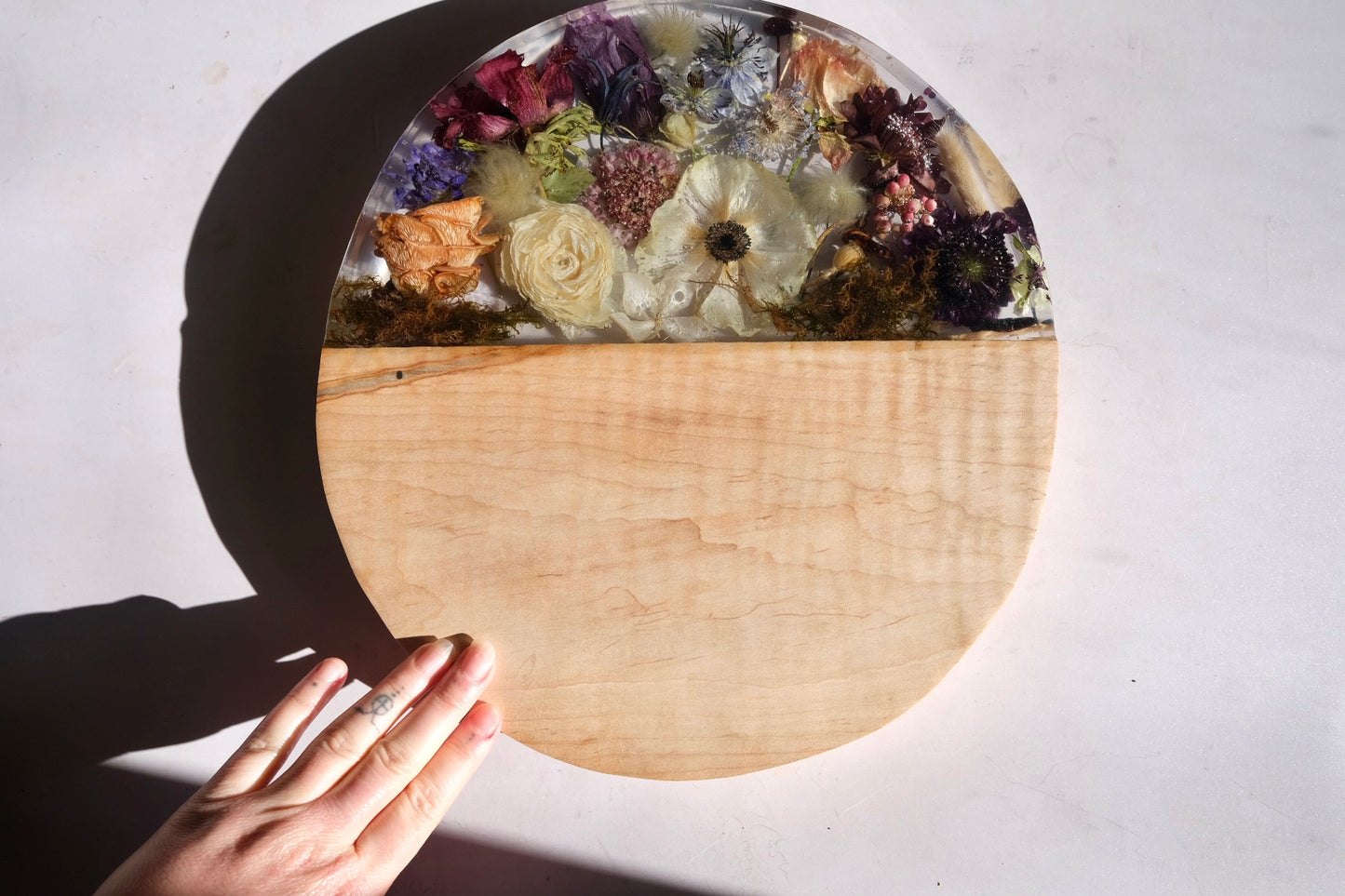 Bed of flowers board