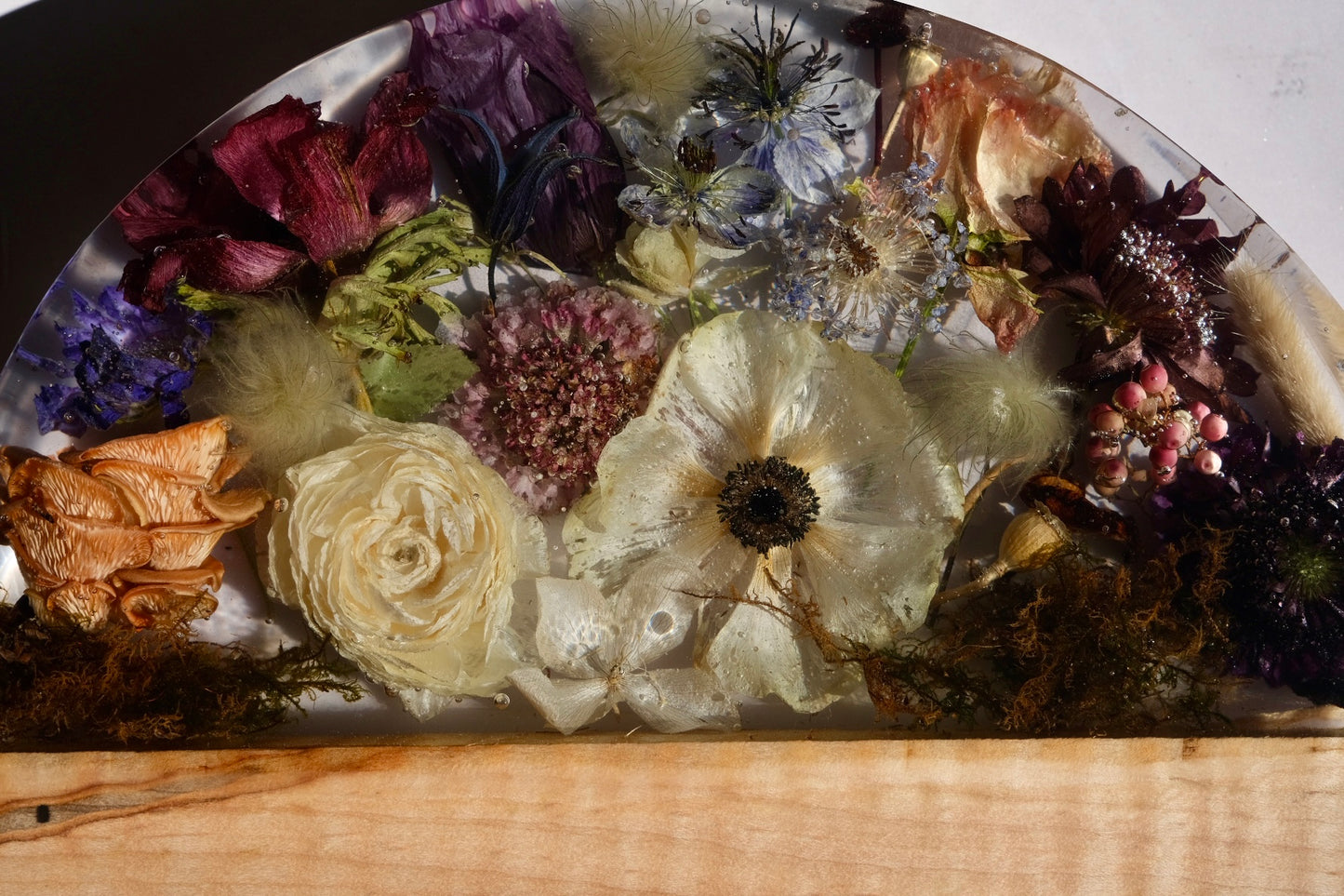 Bed of flowers board