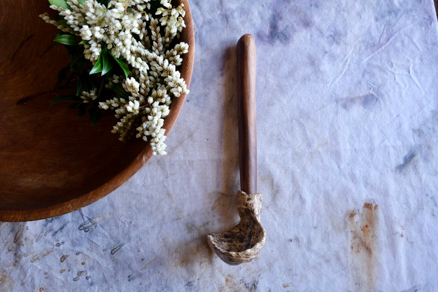 Clay l wood ladle