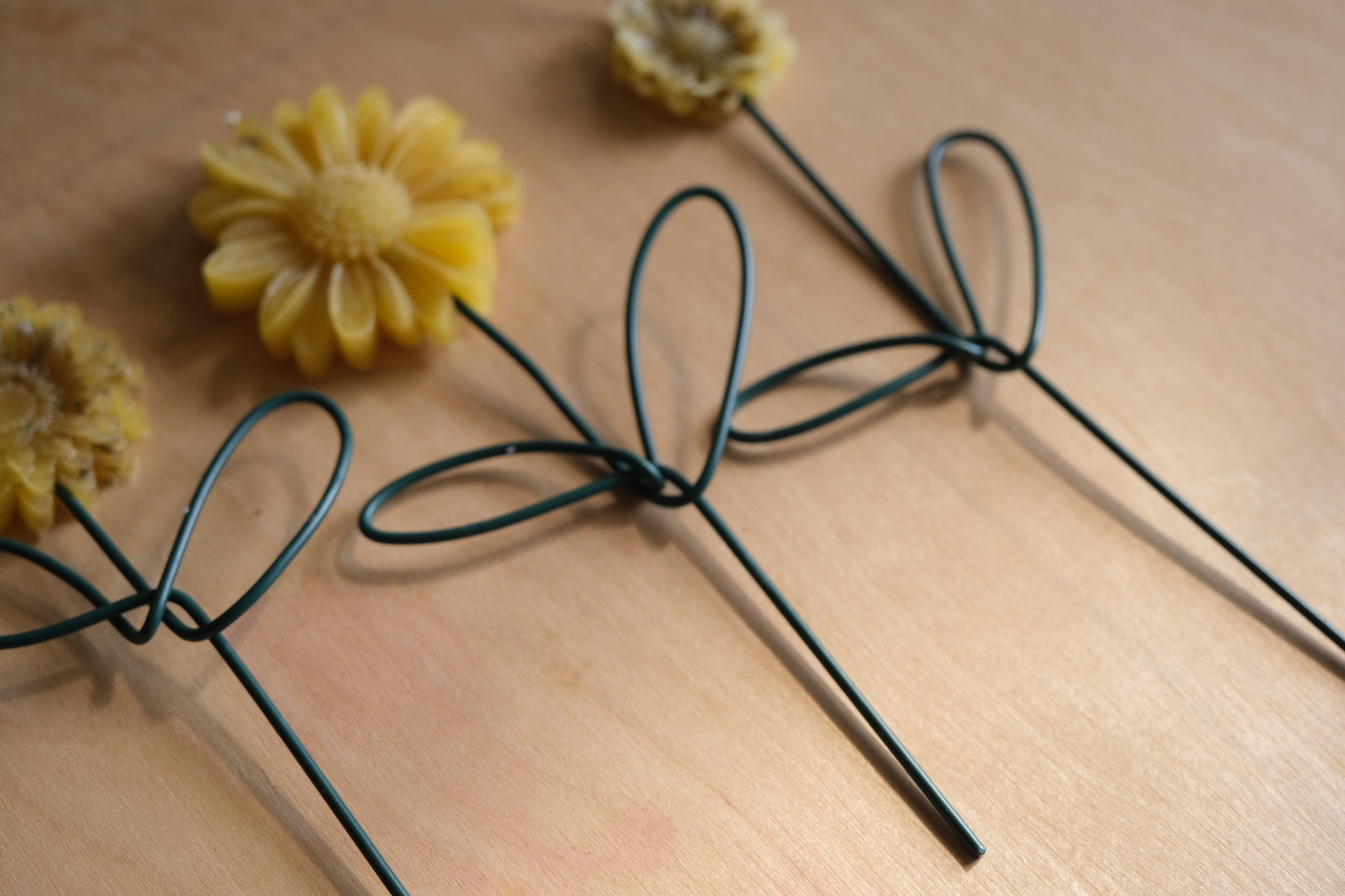 Flower candles