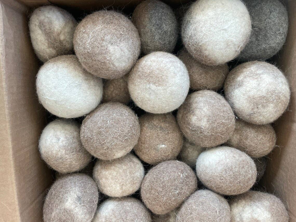 Alpaca Wool Laundry Dryer Balls for Sensitive Skin
