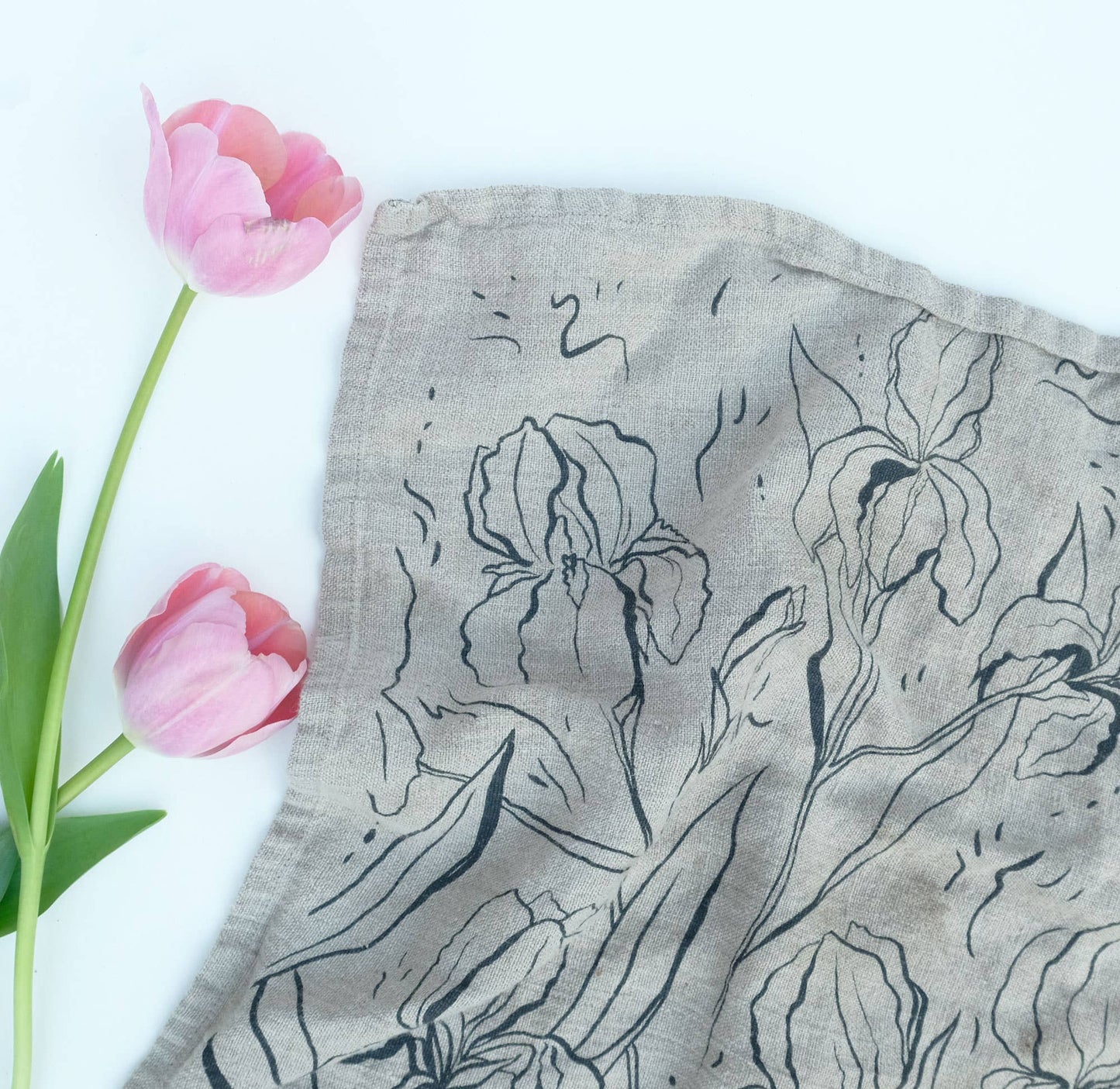 Iris Linen Napkins - Set of 2