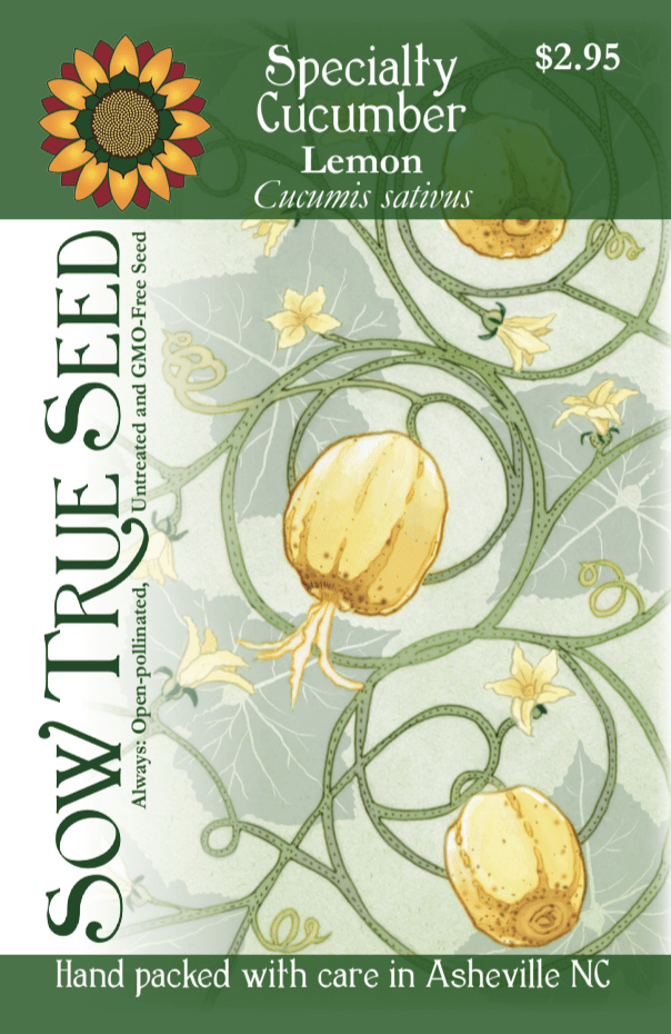 Specialty Cucumber Seeds - Lemon