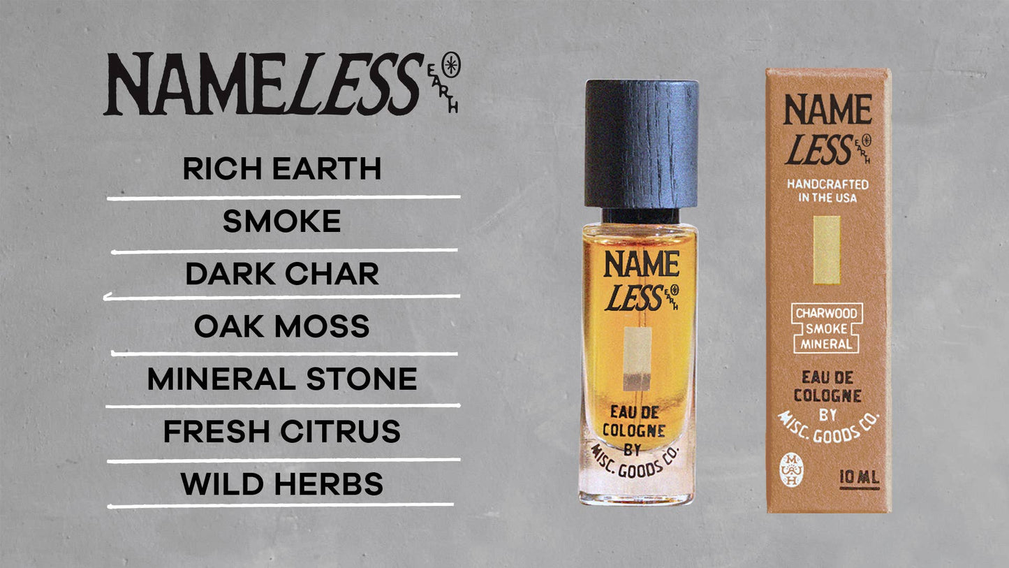 Nameless Earth Incense Cones – Mineral, Smoke & Fig | Clean Burning, 20-Pack