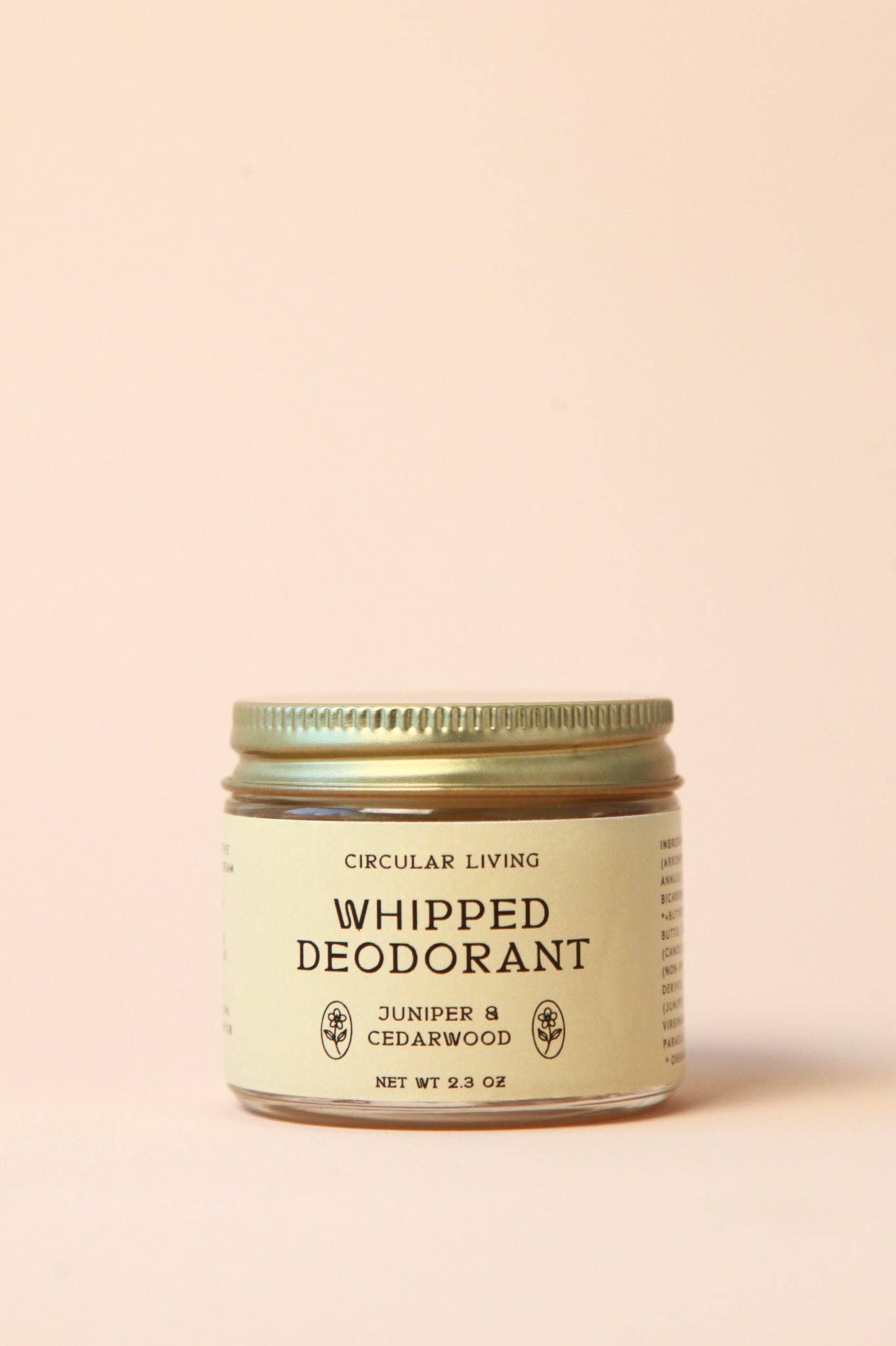 Whipped Deodorant, Juniper & Cedarwood