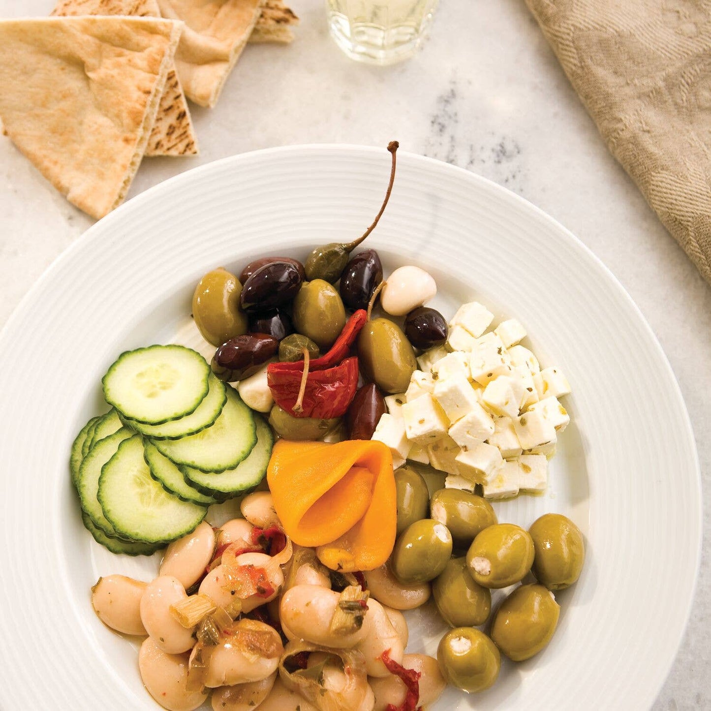 Feta Stuffed Olives