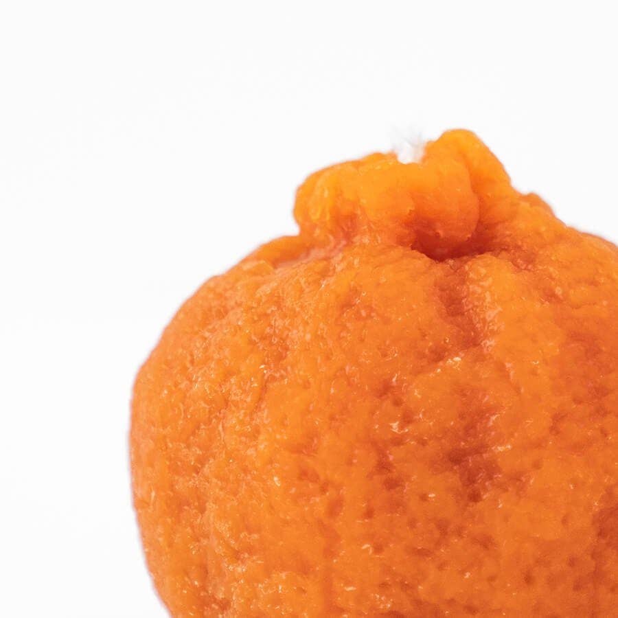 Mandarin Orange Beeswax Candle