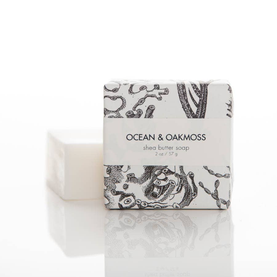 Ocean & Oakmoss - Petite Shea Butter Guest Soap