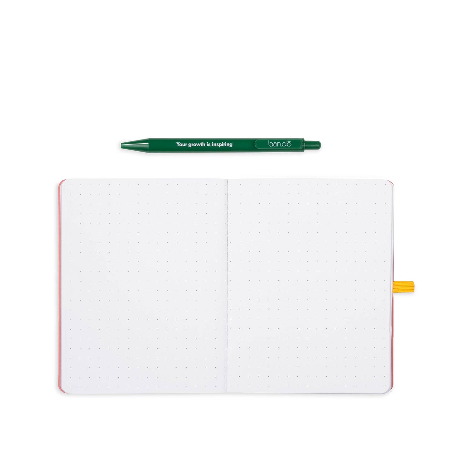 Mini Notebook with Pen, Tulips on Cream