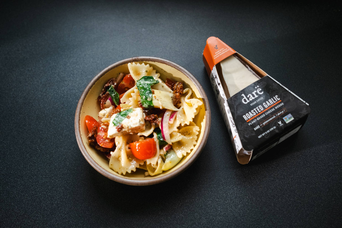 Roasted Garlic Plant-Based Cheese Wedge