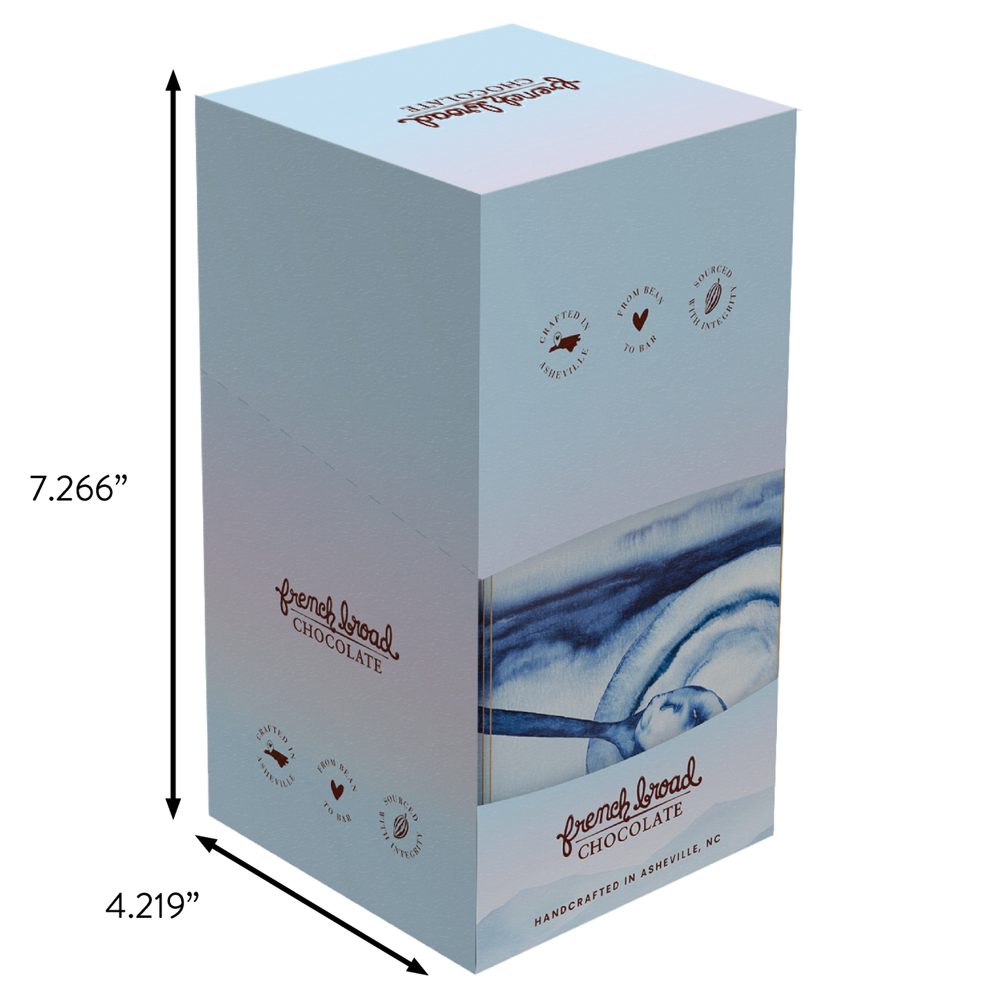 Whiskey Barrel with Smoked Salt Chocolate Bar 68% - 60g