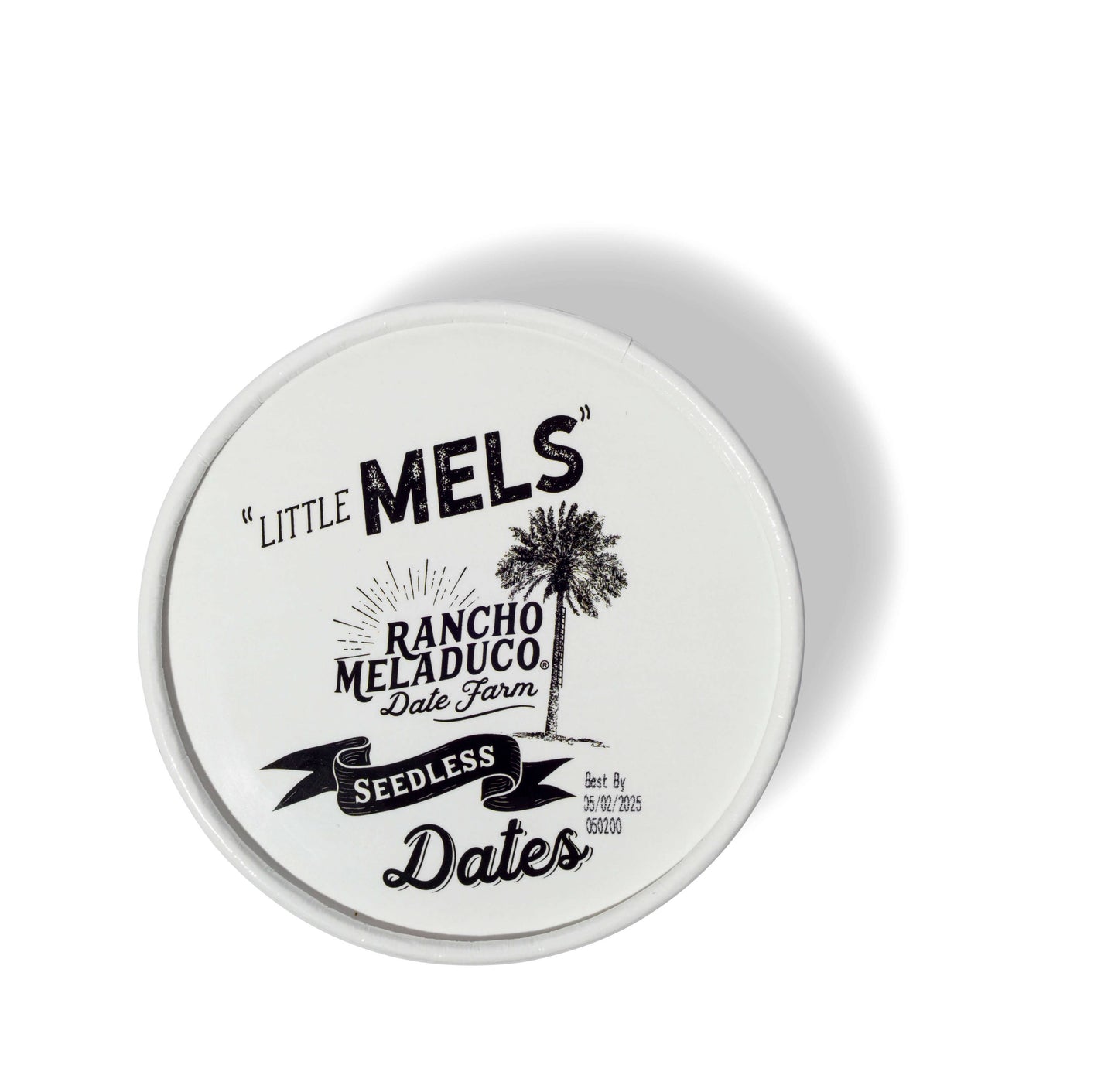 Little Mels Seedless ORGANIC Medjool Dates, 4.5 oz Cup