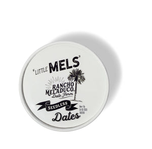 Little Mels Seedless ORGANIC Medjool Dates, 4.5 oz Cup