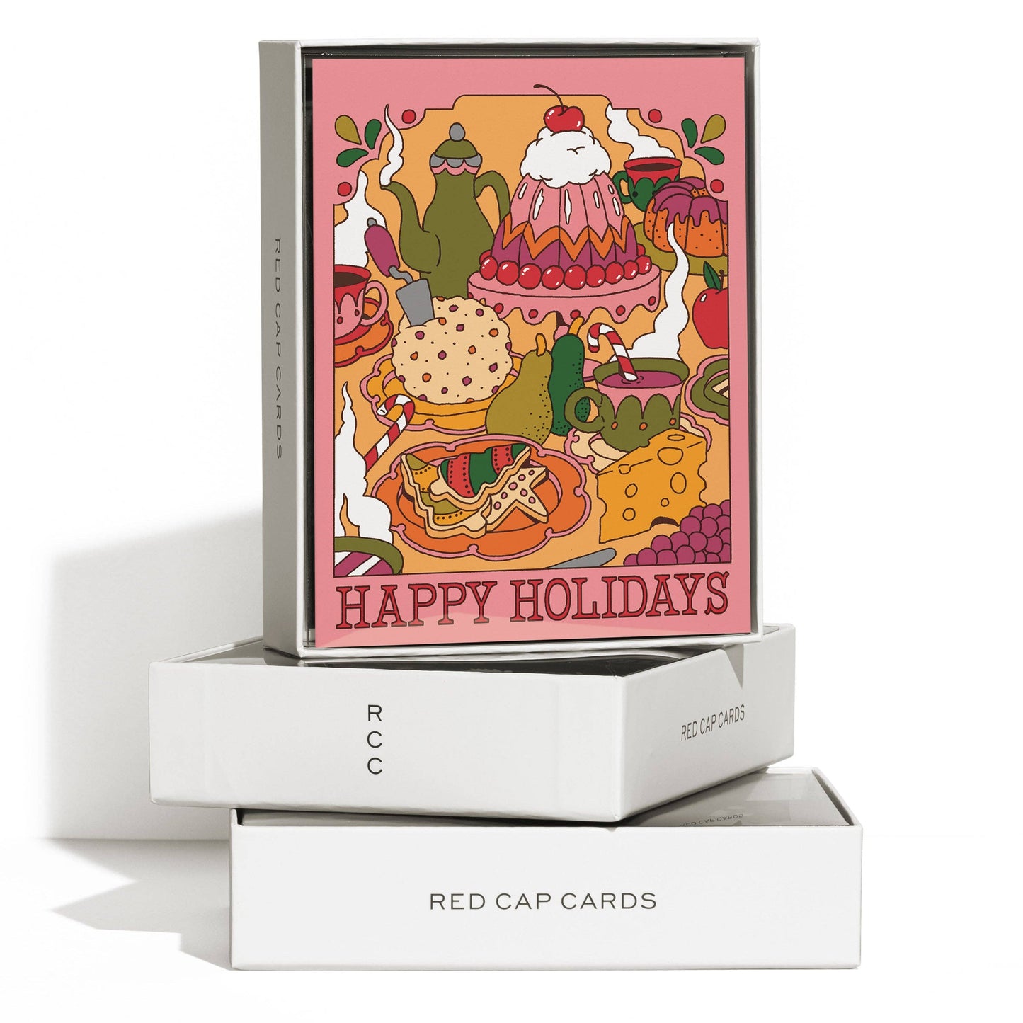 Happy Holidays Feast greeting card