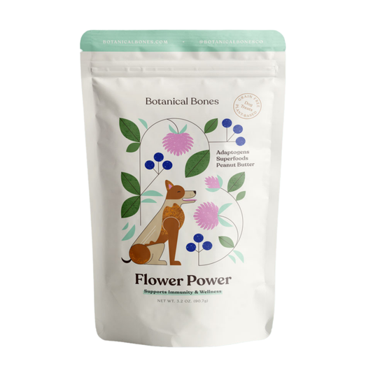 Flower Power Cookies - All Natural, Organic Dog Treats,