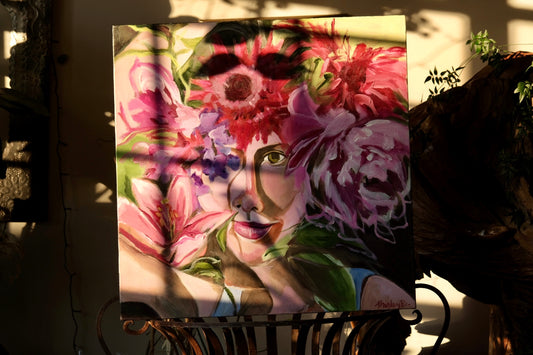 Paint and sip class with Shirley Bavonese 2/12