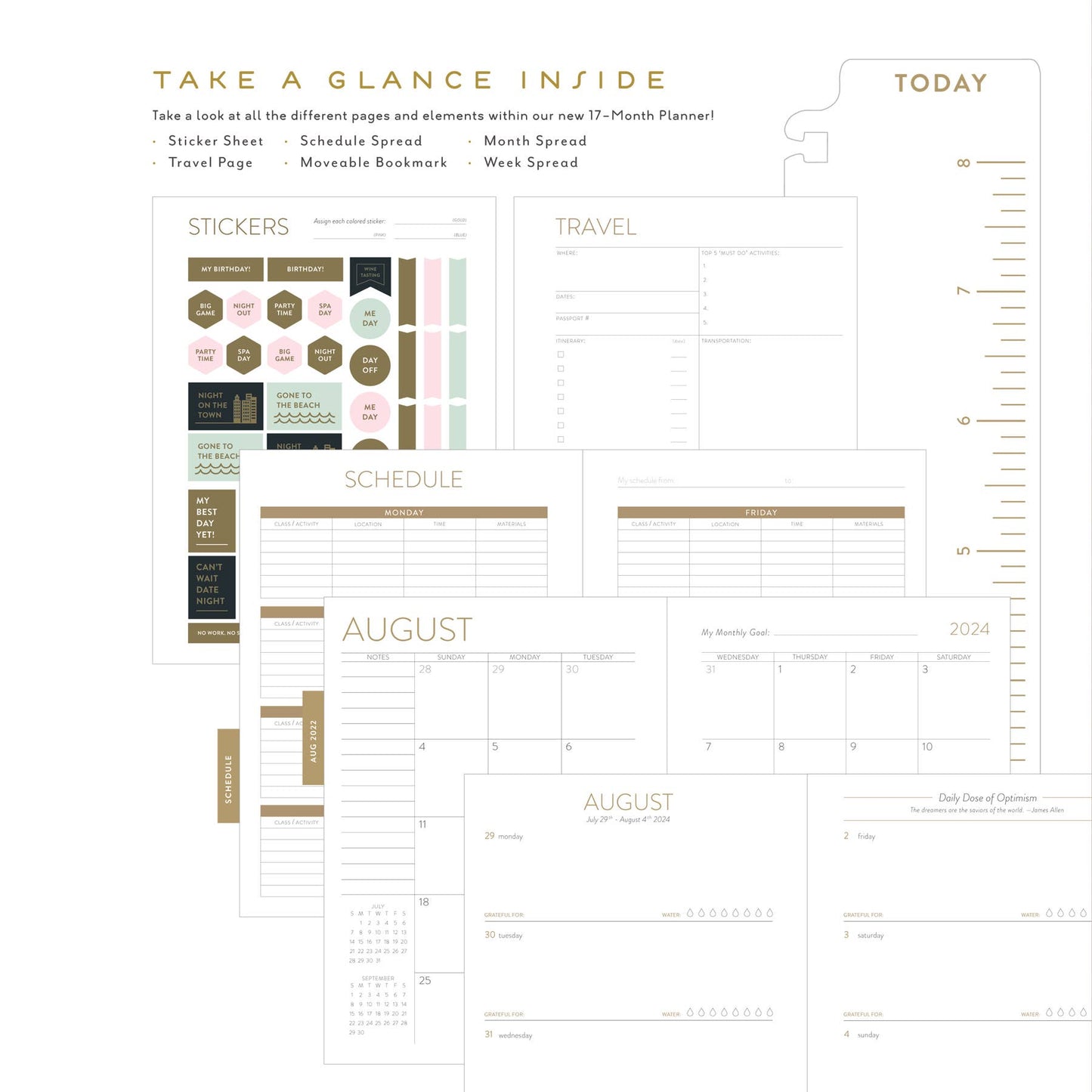 *NEW!! Love You 2024-2025 Seedlings 17 Month Planner