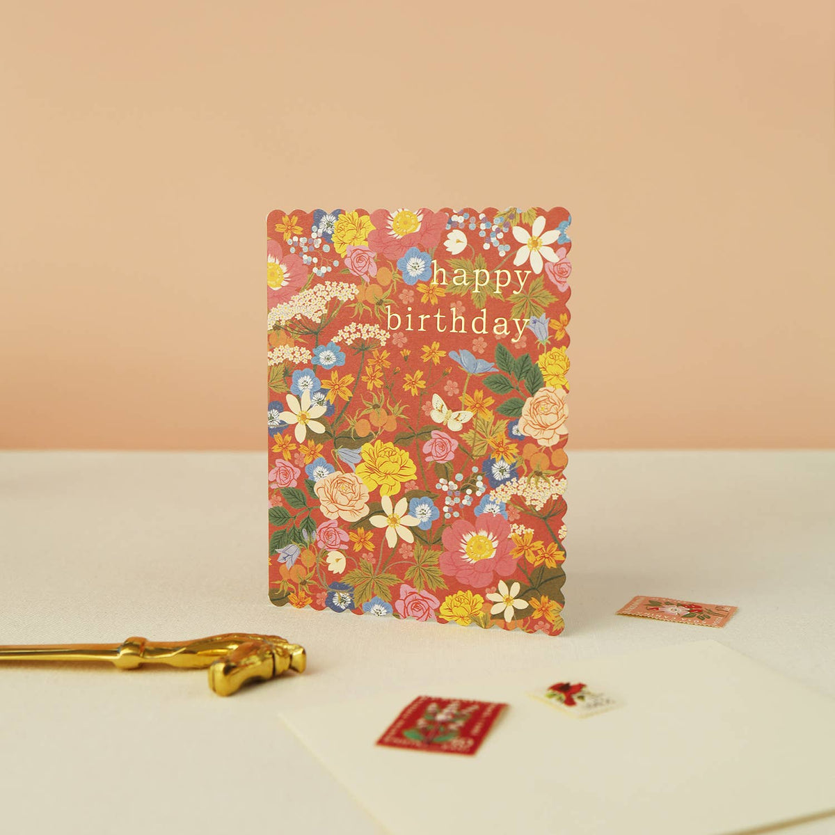 DUSK FLORA BIRTHDAY | greeting card