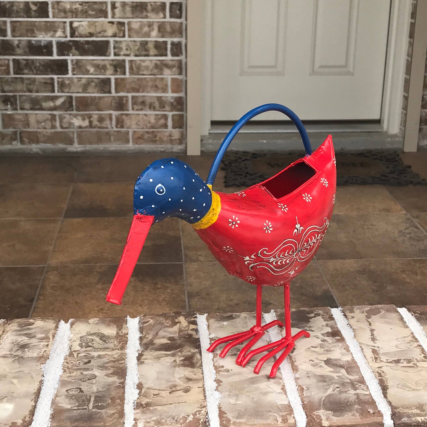 Red Bandana Duck Plant Pals Watering Can
