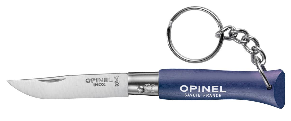No.04 Colorama Stainless Folding Key Chain Knives
