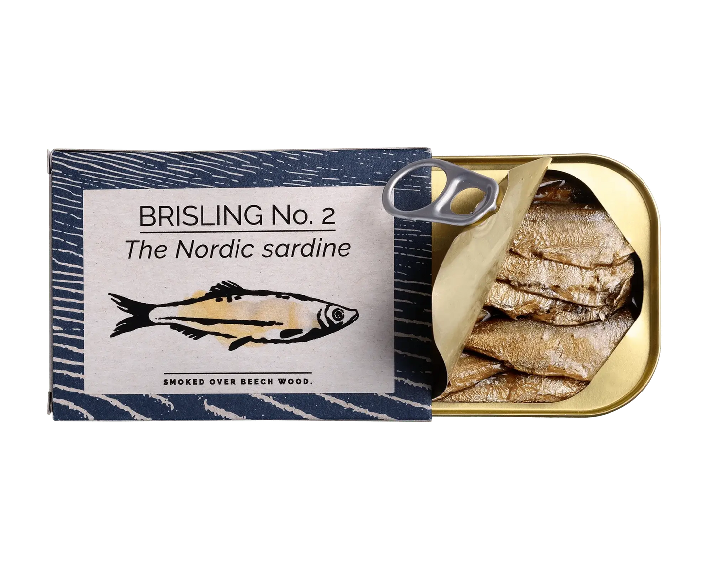 Fangst Brisling No. 2 Smoked Nordic Sardine 100g