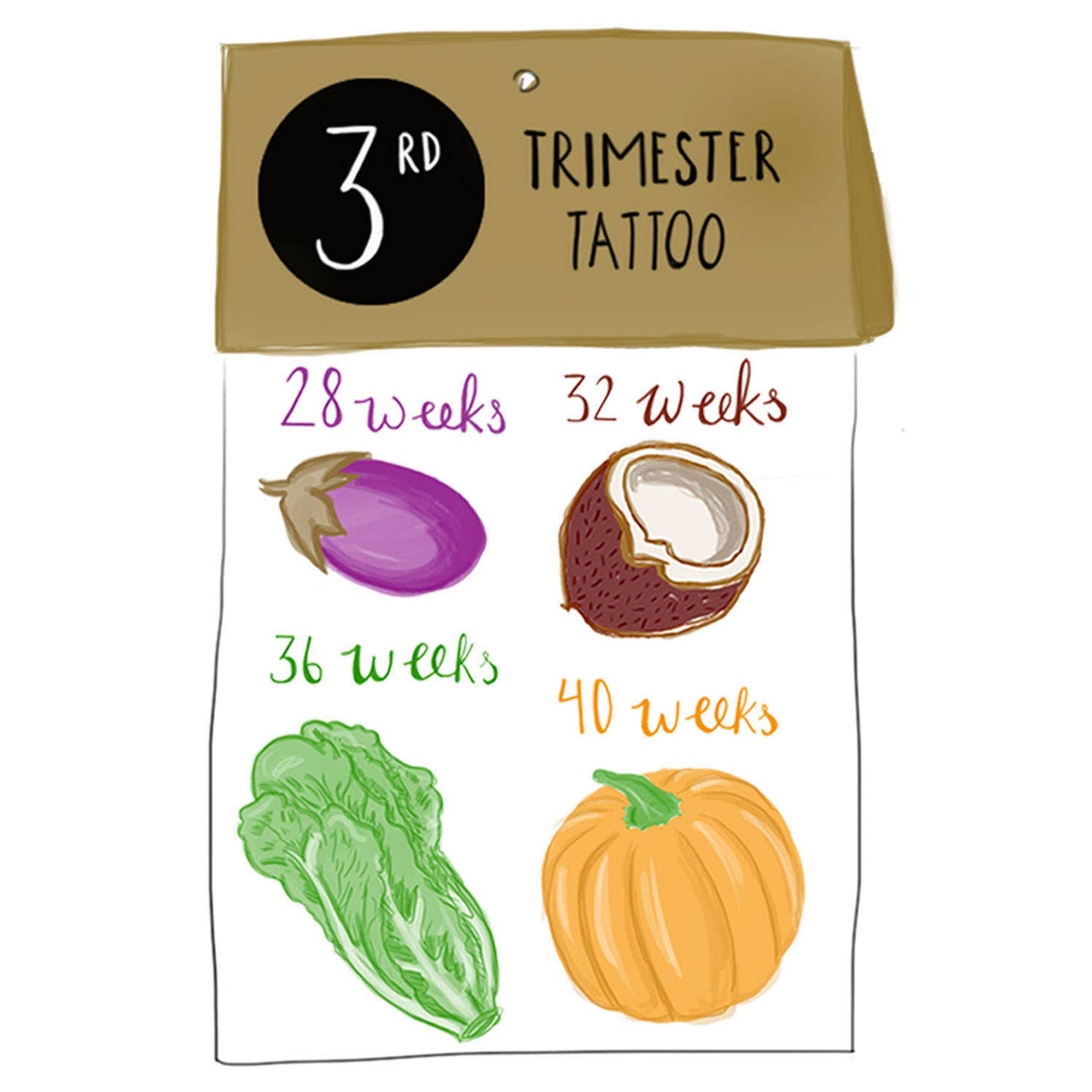 3rd Trimester Tattoo