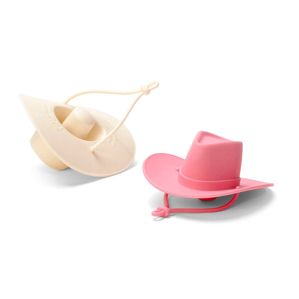 Cowgirl Hat Wine Bottle Stoppers - Set of 2 | Howdy Ma’am