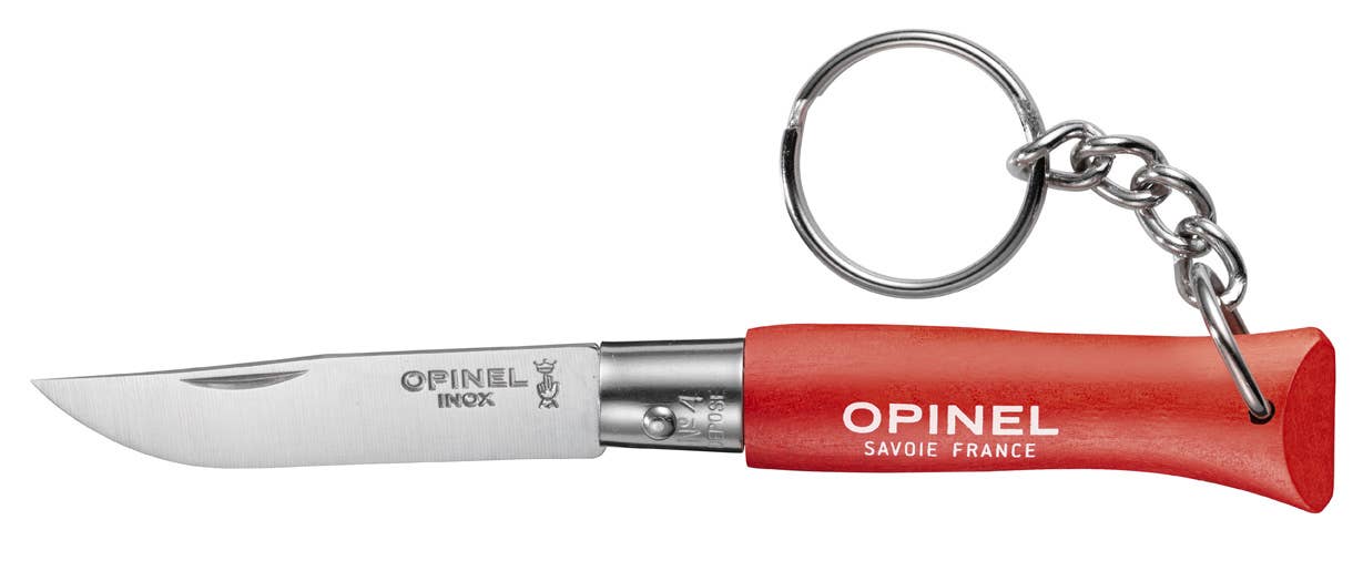No.04 Colorama Stainless Folding Key Chain Knives