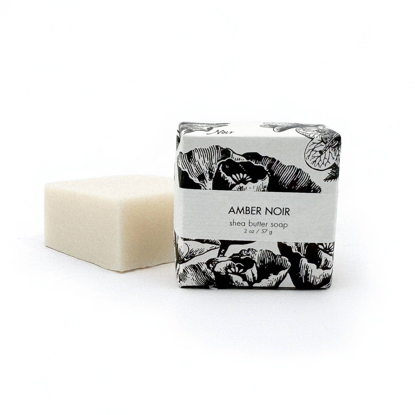 Amber Noir Shea Butter Soap - Petite Bar